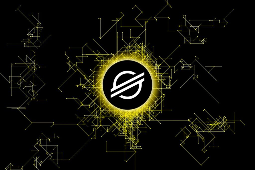 Stellar Lumens em destaque em meio um cenário tecnológico disruptivo.